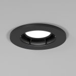 Светильник встраиваемый GU10 чёрный 25009/01 Elektrostandard