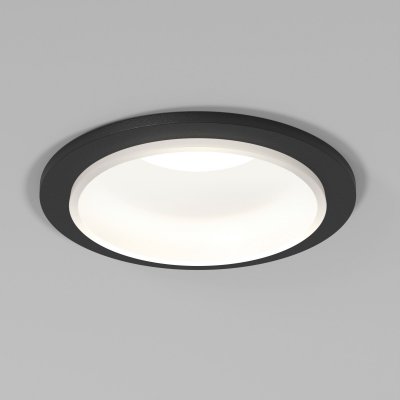 Светильник встраиваемый GU10 чёрный 25010/01 Elektrostandard Светильник встраиваемый GU10 чёрный 25010/01 Elektrostandard