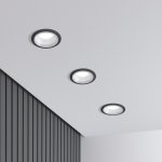 Светильник встраиваемый GU10 графит 25010/01 Elektrostandard