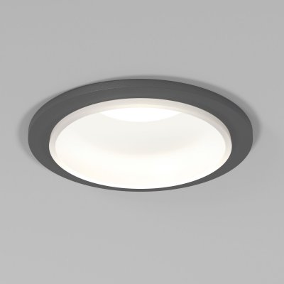 Светильник встраиваемый GU10 графит 25010/01 Elektrostandard Светильник встраиваемый GU10 графит 25010/01 Elektrostandard