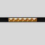 Slim Magnetic Трековый светильник 6W 4000K Artas (чёрный/золото) 85101/01 Elektrostandard
