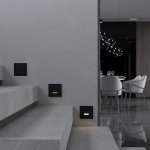 Встраиваемая LED подсветка Turn (черный матовый) W1154708 Werkel