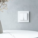 Рамка на 1 пост Senso (белый, стекло soft-touch) W0013101 Werkel