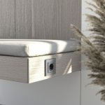 Рамка на 1 пост Senso (серебряный, стекло soft-touch) W0013106 Werkel