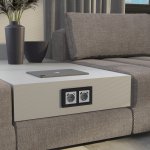 Рамка на 2 поста Senso (черный, стекло soft-touch) W0023108 Werkel