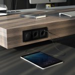 Рамка на 3 поста Senso (черный, стекло soft-touch) W0033108 Werkel