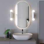 Настенный светильник со стеклянными плафонами Lily IP54 MRL 1029 белый Elektrostandard