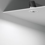 Потолочный светодиодный светильник Inline 10W 4000K белый/хром 25090/LED Elektrostandard