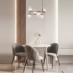 Люстра Eurosvet 30183/6 латунь Alva