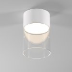 Светильник потолочный светодиодный 10W 4000К белый/прозрачный 25047/LED Elektrostandard