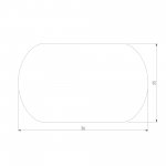Slim Magnetic Заглушка для шинопровода Round (черный) (2шт) 85134/00 Elektrostandard