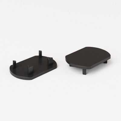 Slim Magnetic Заглушка для шинопровода Round (черный) (2шт) 85134/00 Elektrostandard