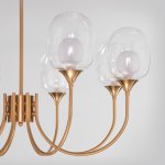 Подвесная люстра Eurosvet 70217/8 латунь Spritz