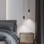 Подвесной светильник Nubis GU10 чёрный/золото 50122/1 Elektrostandard