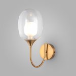 Настенный светильник бра Eurosvet 70218/1 латунь Spritz