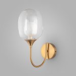 Настенный светильник бра Eurosvet 70218/1 латунь Spritz