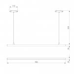 Slim Magnetic Трековый светильник 30W 4000K Milo (чёрный) 85105/01 Elektrostandard