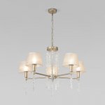 Подвесная люстра Eurosvet 60148/5 матовое золото Charuel