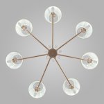 Люстра Eurosvet 60148/7 матовое золото Charuel