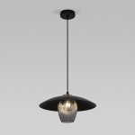 Подвесная люстра Eurosvet 50259/1 черный/дымчатый Kamari