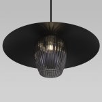 Подвесная люстра Eurosvet 50259/1 черный/дымчатый Kamari