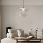 Подвесная люстра Eurosvet 50259/1 белый/матовый Kamari