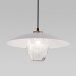 Подвесная люстра Eurosvet 50259/1 белый/прозрачный Kamari