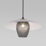 Подвесная люстра Eurosvet 50259/1 белый/дымчатый Kamari