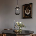 Подвесная люстра Eurosvet 50261/1 темно-серый Gem