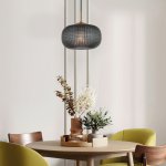 Люстра Eurosvet 50262/1 темно-серый Gem