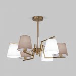 Потолочный светильник Eurosvet 60149/6 латунь Ozark