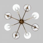 Потолочный светильник Eurosvet 60149/8 латунь Ozark