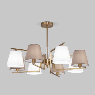 Потолочный светильник Eurosvet 60149/8 латунь Ozark