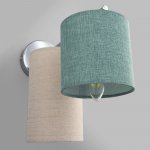 Настенный светильник бра Eurosvet 60151/2 хром Pastel