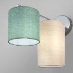 Настенный светильник бра Eurosvet 60151/2 хром Pastel