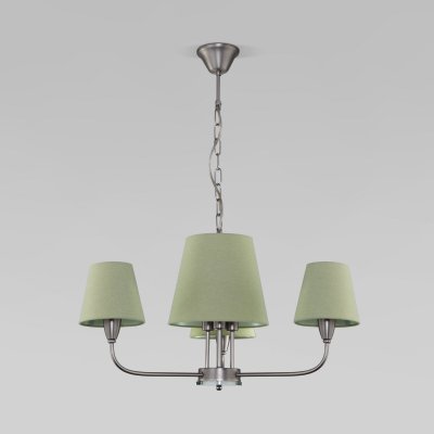 Подвесная люстра Eurosvet 60153/6 никель Milos