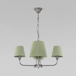 Подвесная люстра Eurosvet 60153/6 никель Milos
