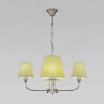 Подвесная люстра Eurosvet 60153/6 никель Milos