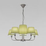 Подвесная люстра Eurosvet 60153/8 никель Milos