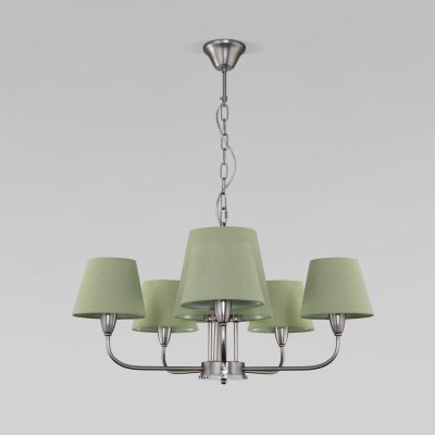 Подвесная люстра Eurosvet 60153/8 никель Milos