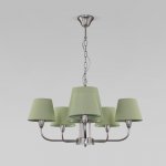 Подвесная люстра Eurosvet 60153/8 никель Milos
