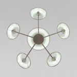 Подвесная люстра Eurosvet 60153/8 никель Milos