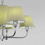 Подвесная люстра Eurosvet 60153/8 никель Milos