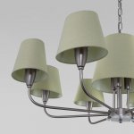 Люстра Eurosvet 60153 никель Milos