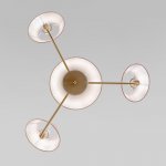 Подвесная люстра Eurosvet 60153/6 латунь Milos