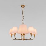 Подвесная люстра Eurosvet 60153/8 латунь Milos