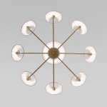 Люстра Eurosvet 60154 латунь Milos