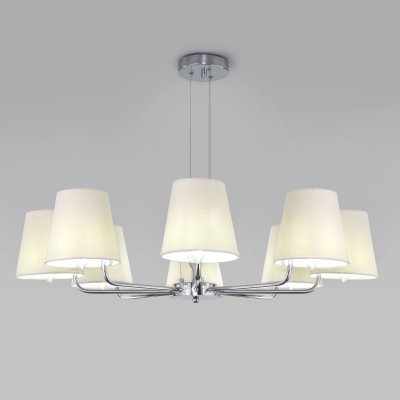 Подвесная люстра Eurosvet 60155/8 хром Amaretto