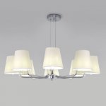 Подвесная люстра Eurosvet 60155/8 хром Amaretto