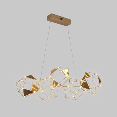 Подвесная люстра Eurosvet 90368/5 медь Uma